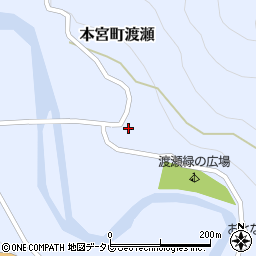 和歌山県田辺市本宮町渡瀬202周辺の地図