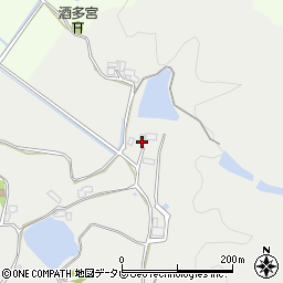 福岡県福津市奴山1110周辺の地図