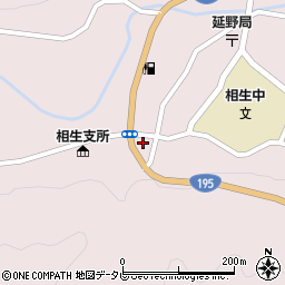 徳島県那賀郡那賀町延野王子54周辺の地図