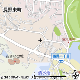 福岡県北九州市小倉南区長野東町周辺の地図