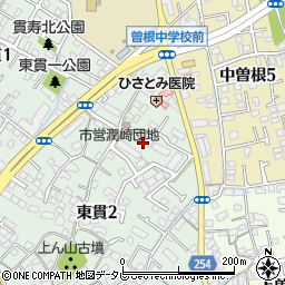 潤崎団地５棟周辺の地図