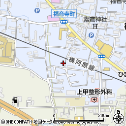 愛媛県松山市福音寺町275-9周辺の地図