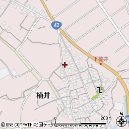 和歌山県御坊市名田町楠井512周辺の地図