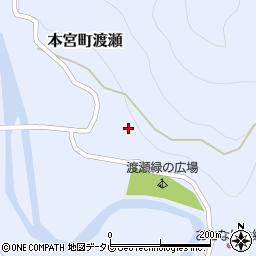 和歌山県田辺市本宮町渡瀬231周辺の地図