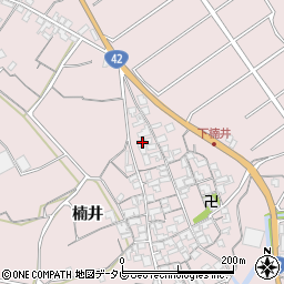 和歌山県御坊市名田町楠井513周辺の地図