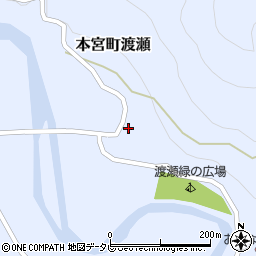 和歌山県田辺市本宮町渡瀬251周辺の地図