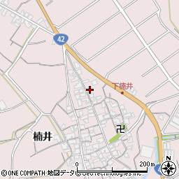 和歌山県御坊市名田町楠井1928周辺の地図