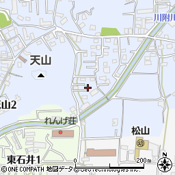 愛媛県松山市福音寺町668-4周辺の地図