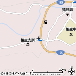 徳島県那賀郡那賀町延野王子66周辺の地図