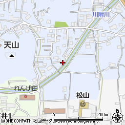 愛媛県松山市福音寺町675-10周辺の地図