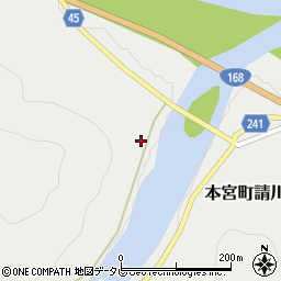 和歌山県田辺市本宮町請川193周辺の地図