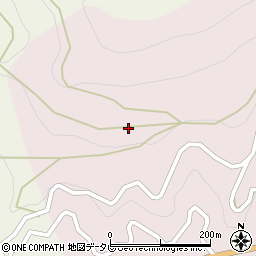 和歌山県田辺市中辺路町野中2041周辺の地図