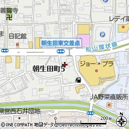業務スーパー松山中央店周辺の地図