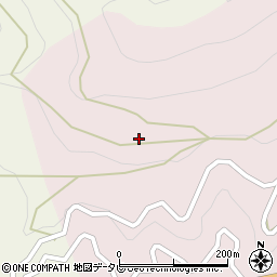 和歌山県田辺市中辺路町野中2044周辺の地図