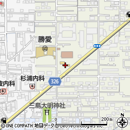 ＨｏｎｄａＣａｒｓ松山西土居田店周辺の地図