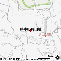 長崎県壱岐市勝本町片山触周辺の地図