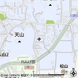 愛媛県松山市福音寺町706-7周辺の地図