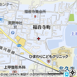 愛媛県松山市福音寺町80周辺の地図