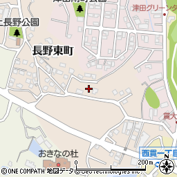 福岡県北九州市小倉南区長野東町8周辺の地図