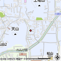 愛媛県松山市福音寺町706-6周辺の地図