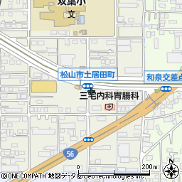 鍋焼きラーメン千秋周辺の地図