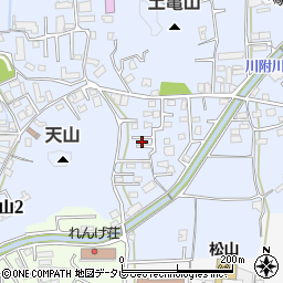 愛媛県松山市福音寺町706-5周辺の地図