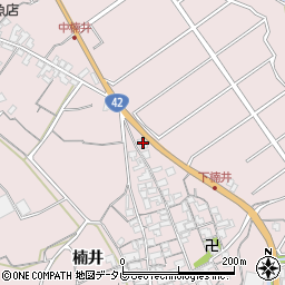和歌山県御坊市名田町楠井1940周辺の地図