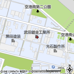 武田鍍金工業所周辺の地図