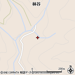 徳島県那賀郡那賀町白石稲久保周辺の地図