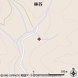 徳島県那賀町（那賀郡）白石（稲久保）周辺の地図