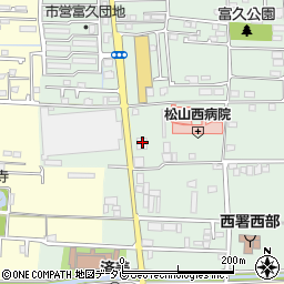 八剣伝 富久店周辺の地図