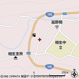徳島県那賀郡那賀町延野王子周辺の地図