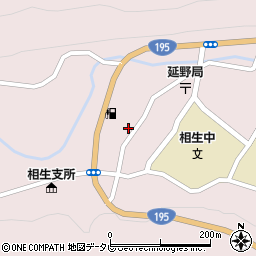 徳島県那賀町（那賀郡）延野（王子）周辺の地図
