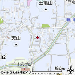 愛媛県松山市福音寺町707-3周辺の地図