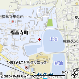 愛媛県松山市福音寺町86-2周辺の地図