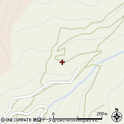 高知県長岡郡大豊町西峯3509周辺の地図