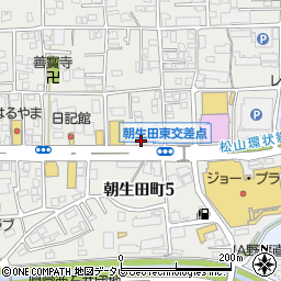株式会社アート不動産　アパマンショップ松山朝生田店周辺の地図