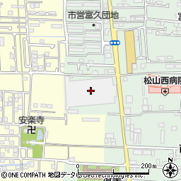 四国福山通運株式会社　松山支店周辺の地図