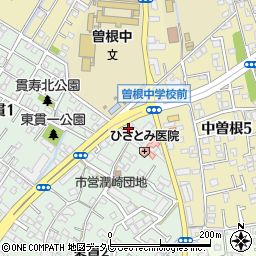 小倉南施術院周辺の地図