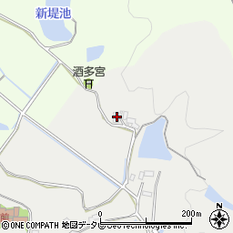 福岡県福津市奴山1085周辺の地図