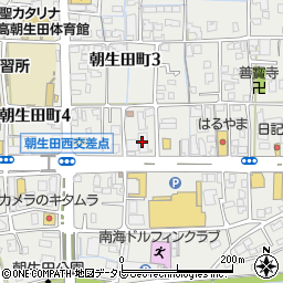 コープえひめ　松山南支所周辺の地図