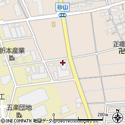 福岡県中間市砂山1277周辺の地図