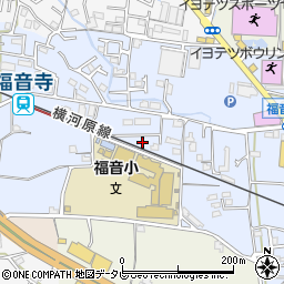 愛媛県松山市福音寺町324-4周辺の地図
