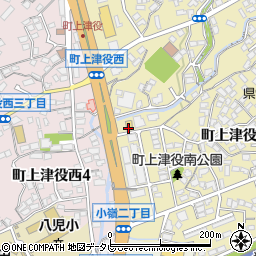 ローソン八幡町上津役東店周辺の地図