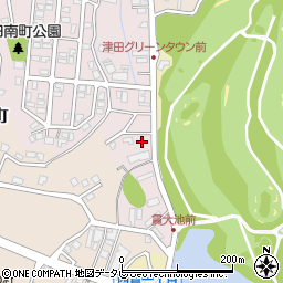 福岡県北九州市小倉南区津田南町21-7周辺の地図