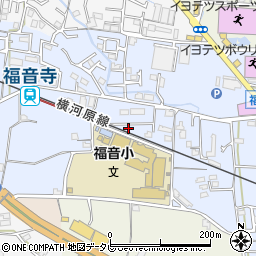 愛媛県松山市福音寺町324周辺の地図