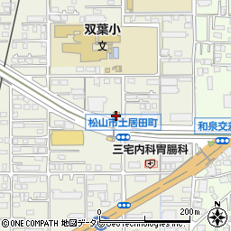 天下一品 土居田店周辺の地図