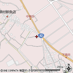 和歌山県御坊市名田町楠井308-2周辺の地図