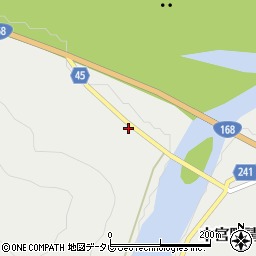 和歌山県田辺市本宮町請川126周辺の地図
