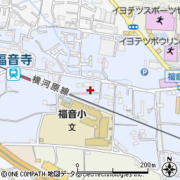 愛媛県松山市福音寺町323-9周辺の地図